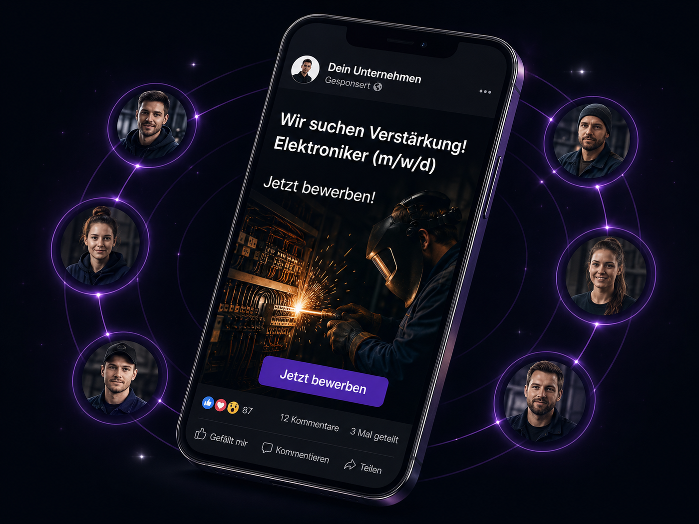 Recruiting Kampagne über Social Media
